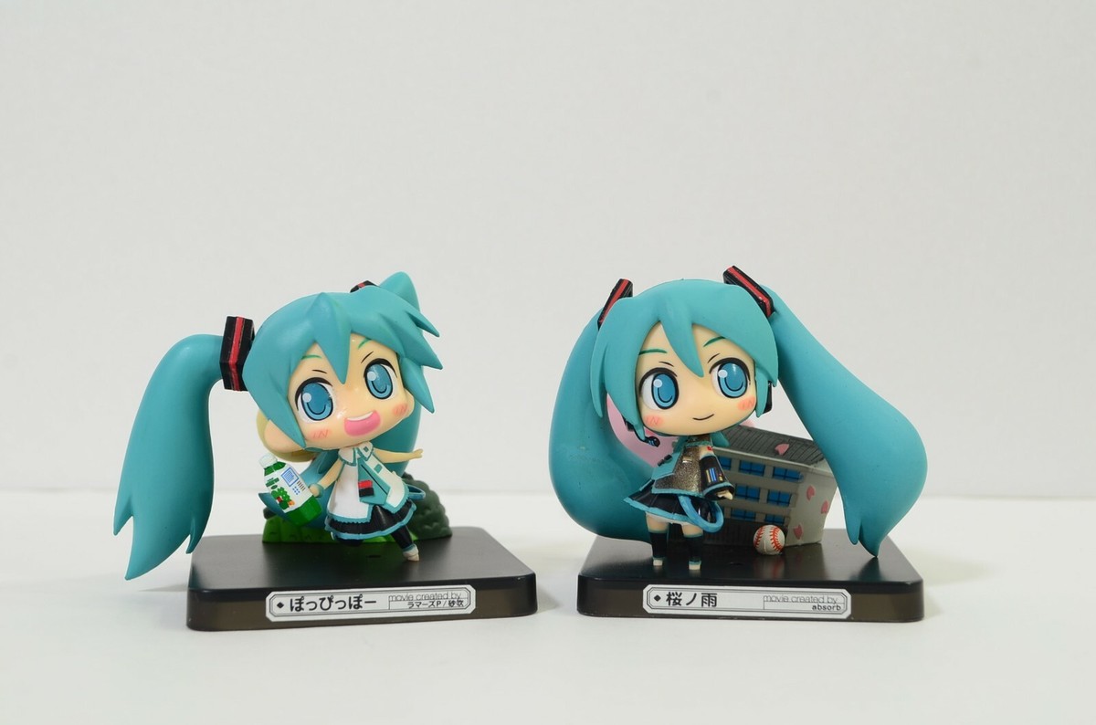VOCALOID Hatsune Miku Set Mini figure (Missing Parts) Japan #A485