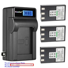 Kastar Battery AC Wall Charger for NB-1L NB-1LH & Canon PowerShot S300 Camera
