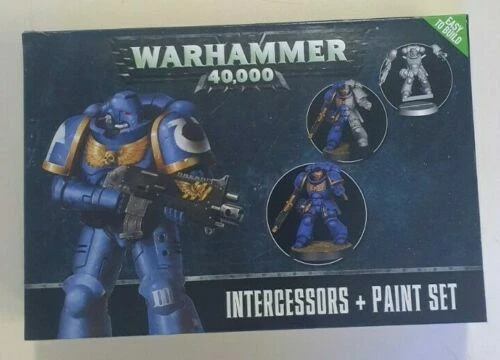 Warhammer 40000 Intercessors and Paint Set - New In Box
