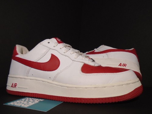 2003 Nike Air Force 1 Low WHITE VARSITY 