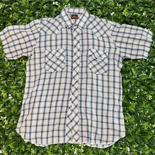 Vintage Western Fashions Pearl Snap Shirt   Rodeo-Ready Style Size L 