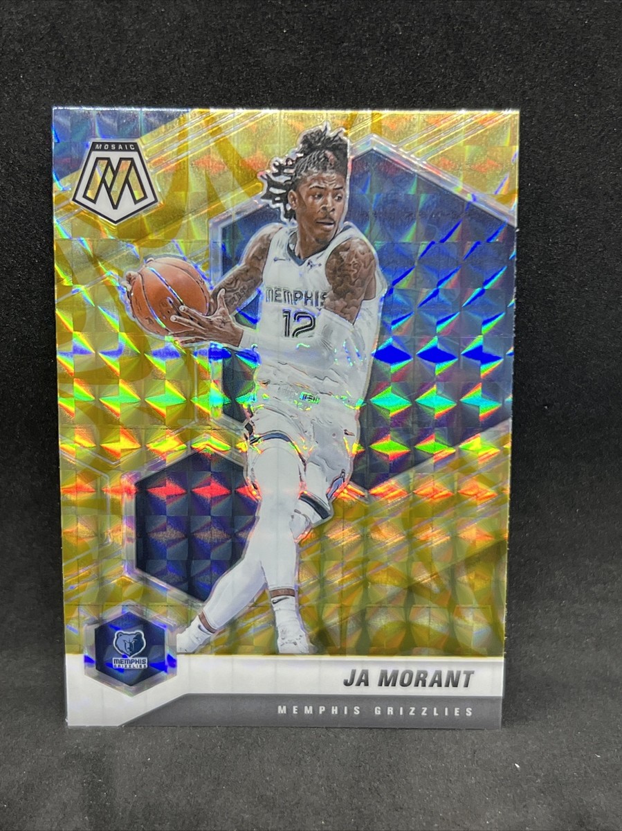 ジャモラ 出品 2020-21 Panini Mosaic Ja Morant Yellow Reactive Prizm #40 SP | eBay