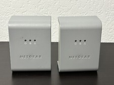 Netgear XAV101 Powerline Wall-Plug AV Ethernet Adapter Lot Of 2 