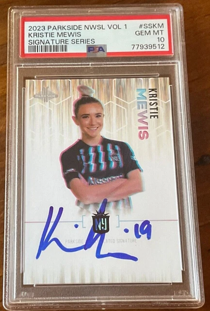2023 Parkside NWSL Kristie Mewis Auto PSA 10 Gem Mint