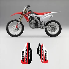 Honda 2004-2017 Factory Fork Guard Graphics Decal CR125R 250R CRF250R CRF450R