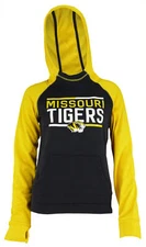 Outerstuff NCAA Youth Girls Missouri Tigers Format Funnel Hoodie