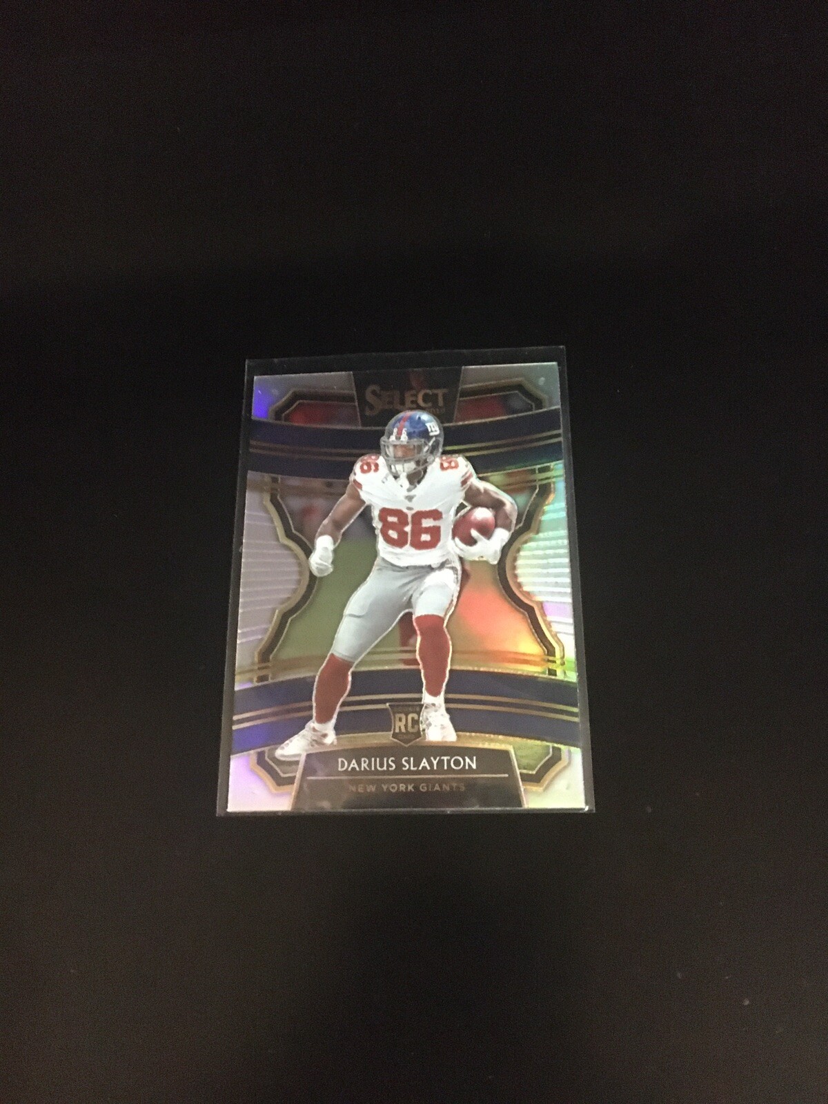 2019 Darius Slayton Select Concourse Silver Prizm RC New York Giants