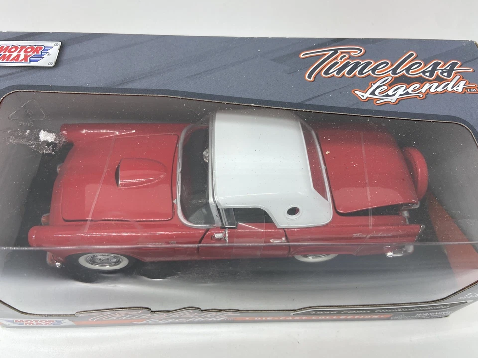 MODELLINO AUTO FORD THUNDERBIRD HARD TOP 1956 - MOTORMAX - SCALA 1:24 73312R - Immagine 3 di 4