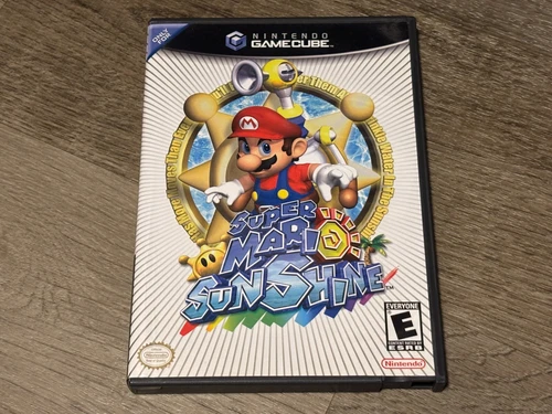 Super Mario Sunshine Nintendo Gamecube Complete CIB Excellent Condition