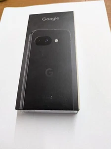 Google PIXEL 9A PHONE NEW SEALED BOX UNOPENED UNLOCKED 128 GIG OBSIDIAN