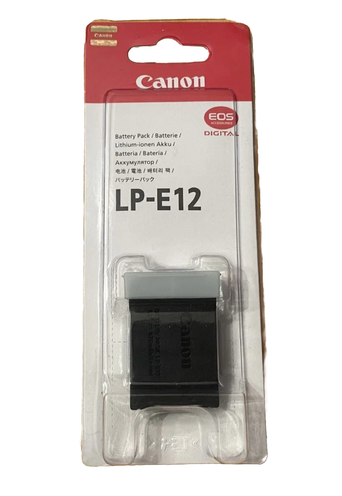 Canon LPE10 860mAh LithiumIon Battery Pack EOS Rebel T3 T5 T6 T7
