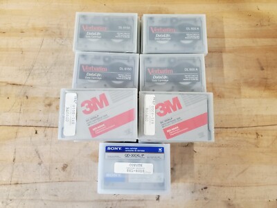 LOT OF 33 NEW SEALED Data Cartridge 3M 300 XLP, Sony, Verbatim