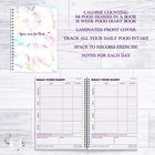A5 CALORIE COUNTING 84 DAILY FOOD DIARIES IN A BOOK - 12 WEEK DIET DIARY BOOK