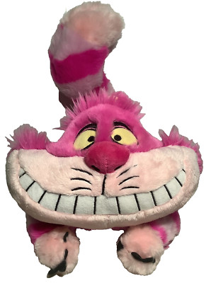 Alice in Wonderland 20'' Cheshire Cat Plush, Exclusive Disney Original Seal NWT 