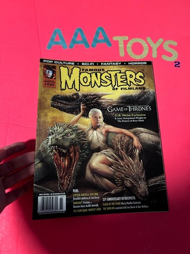 Famous Monsters of Filmland #285 May/June 2016 Magazine Grade 9/10 - 第 1/2 張圖片