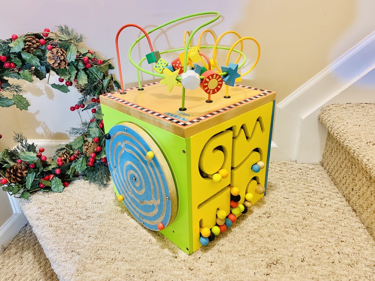 Parents®️ BY BATTAT Playset Educational Wooden Toddler Maze 