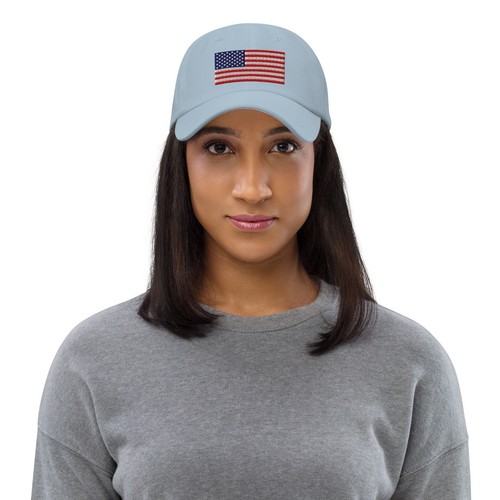 USA Flag Embroidered Dad hat - Picture 61 of 81