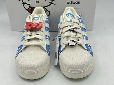 adidas X Hello Kitty Superstar XLG Women's Blue Burst IG4477 adidas X Hello Kitty Superstar XLG Women's Blue Burst IG4477