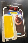 Vintage Star Wars Unpunched Cardback Bib Fortuna Figure 65 Back Kenner 1983 ROTJ