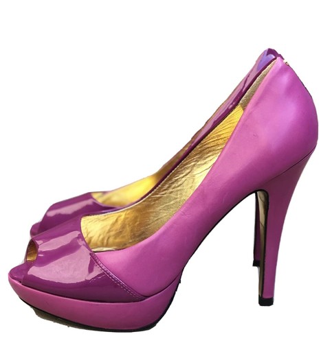 TED BAKER Zsofia Patent Leather Pink 