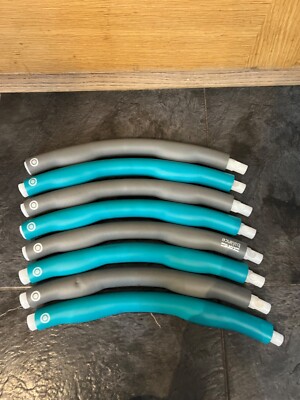 Core Balance Fitness Hula Hoop Blue, Grey, 1kg UK