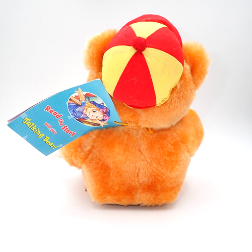 Vtg Talking Baby Bear's Read-A-Long Goldilocks And The Three Bears Plush Toy - Picture 4 of 11