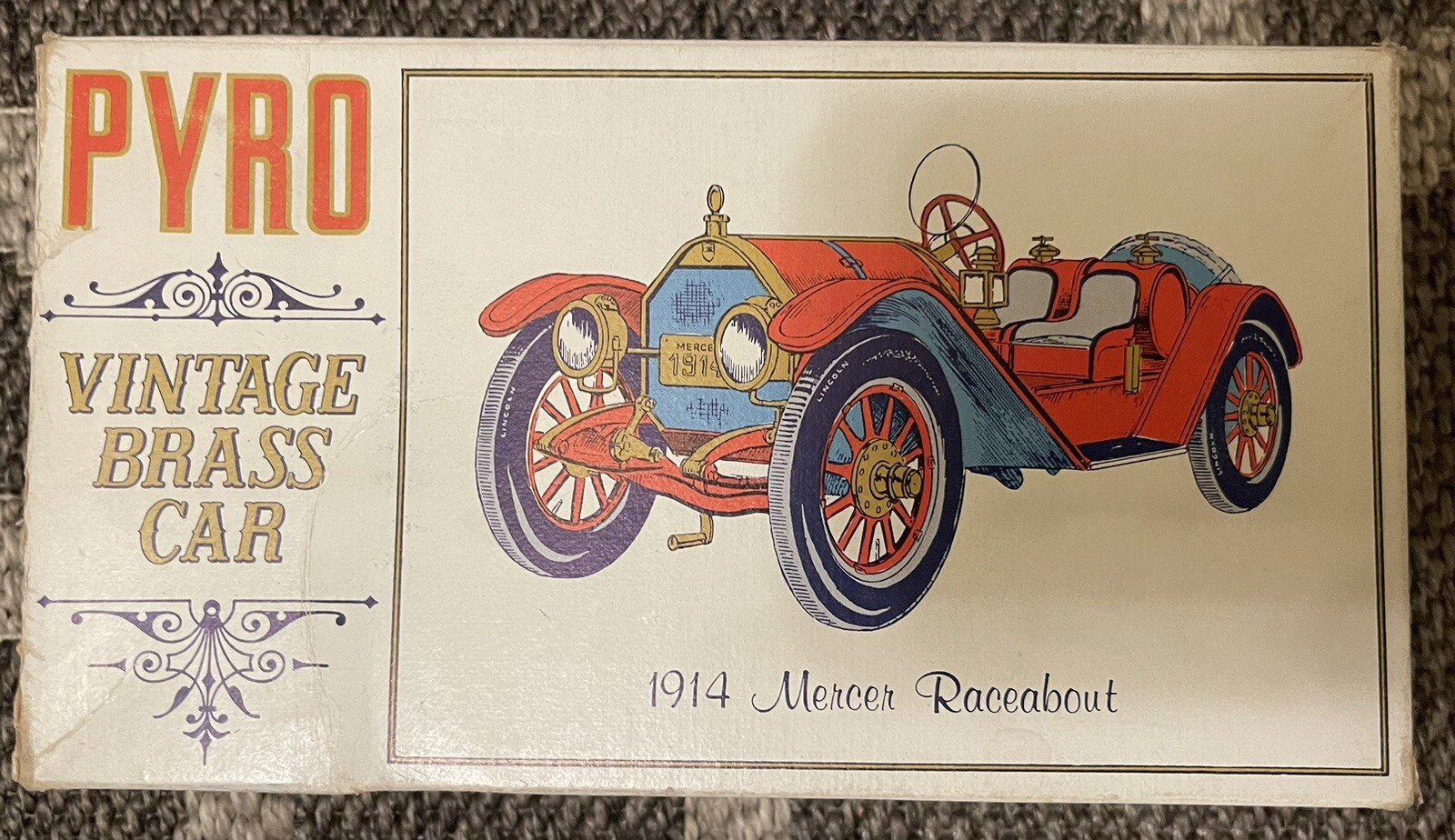 1/32 Pyro 1914 Mercer Raceabout Model Kit C452125 eBay