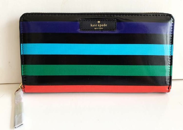 kate spade zip around wallet