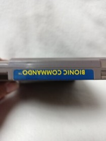 BIONIC COMMANDO Authentic Nintendo Entertainment System NES CAPCOM Game Cart