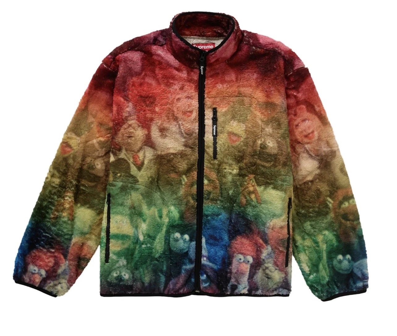 Veste polaire Supreme Muppets à la main taille : grande