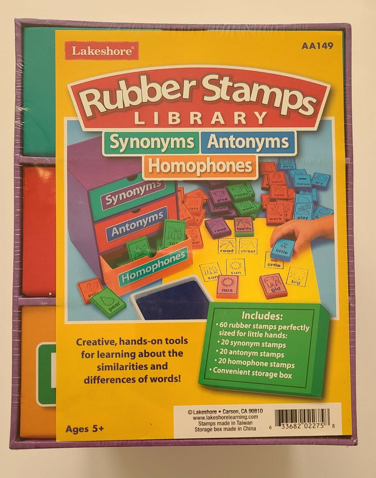 LAKESHORE RUBBER STAMP LIBRARY SYNONYMS ANTONYMS HOMOPHONES NEW eBay