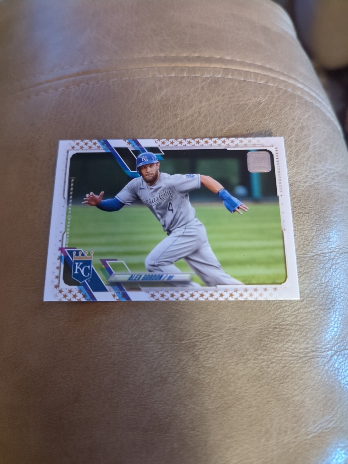 2021 Topps Factory Set Gold Stars #316 Alex Gordon