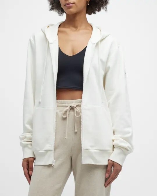 Alo Yoga フーディー　ホワイト　S Alo Yoga Accolade Hoodie: Product Spotlight
