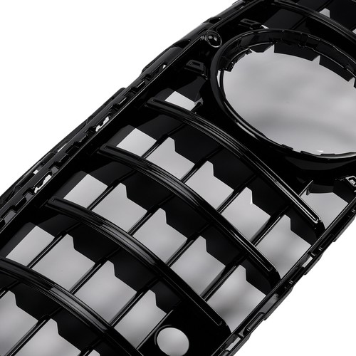 Gloss Black Front Grill Grille Fit Mercedes A-Class W177 A35 A180 2023-2025 EG - Picture 5 of 11