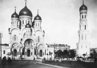 Alexander Nevsky Cathedral 1910 OLD PHOTO