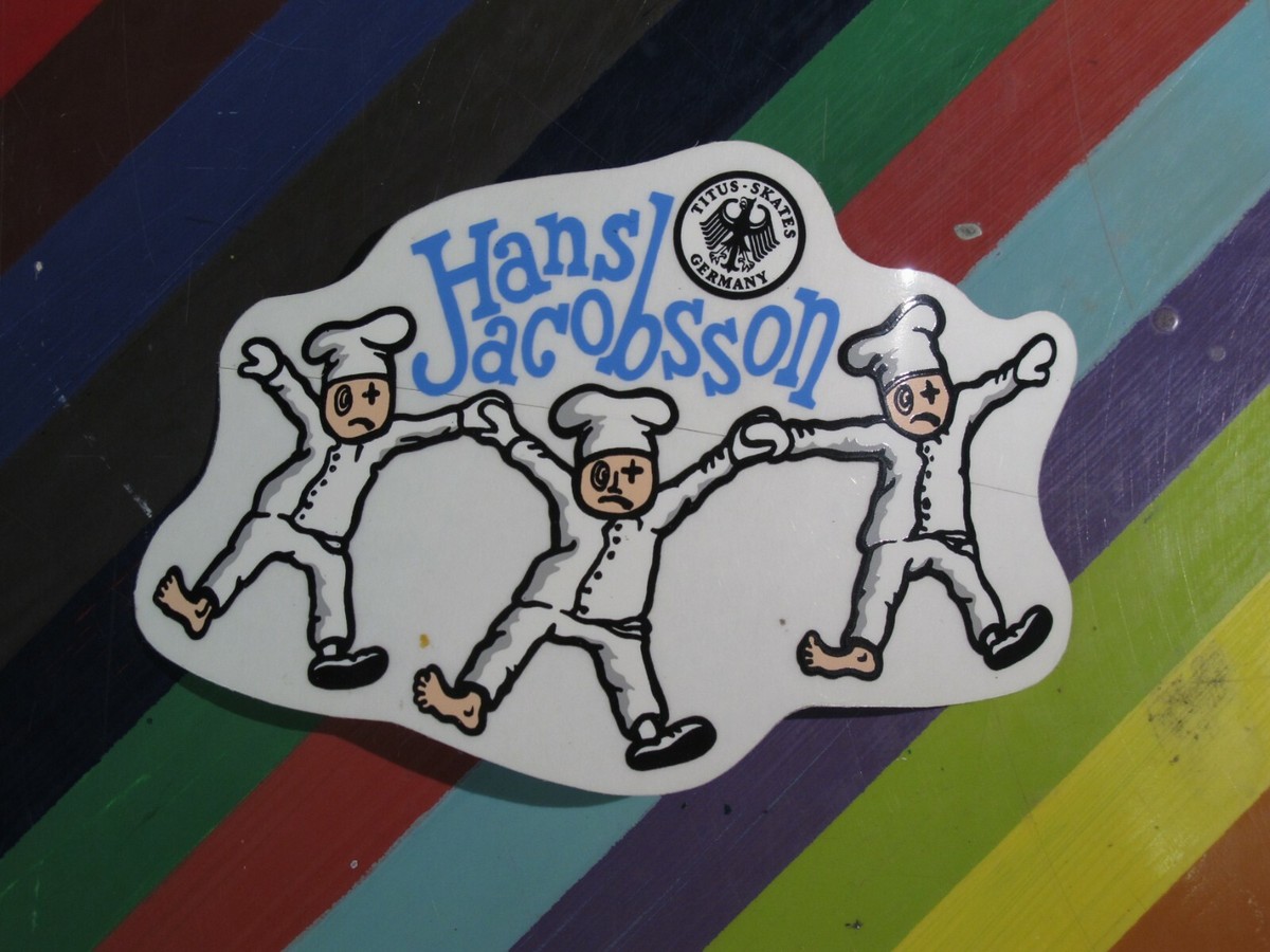 vtg 1980s skateboards sticker - Hosoi Skull Skates Airbourne vtg 1980s skateboards sticker - Hosoi Skull Skates Airbourne