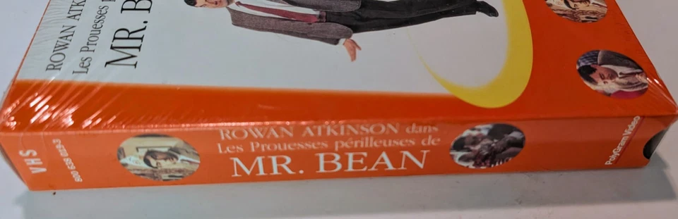Les Prouesses perileuses de Mr. Bean VHS (1992) - NTSC - French - SEALED - Image 2 of 4