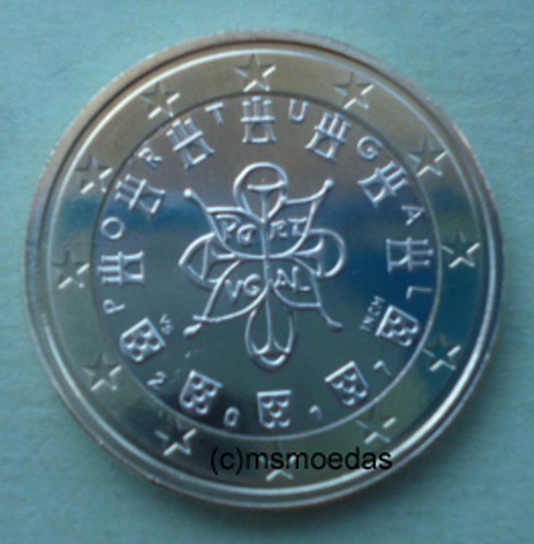 Portugal 1 Euro Münze coin Euromünze moedas Jahr nach Wahl BU Stempelglanz - Bild 10 von 16