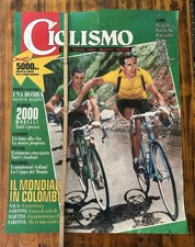 Manifesto pubblicitario della rivista ciclismo - N 1  -  Anno 1 -  1995  - 68x89