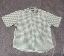 Van Heusen Men's XL 17-17 1/2 Plaid Short Sleeve Shirt