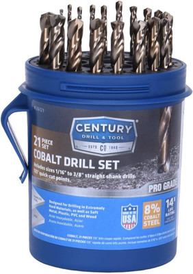 26121 Pro Grade Cobalt Drill Pod Set, 21 Piece