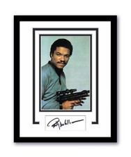 Star Wars Lando Billy Dee Williams Autographed Signed 11x14 Framed Photo ACOA