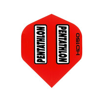 Pentathlon HD 150 Dartflights Standard Rosso