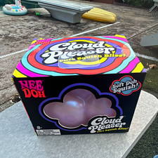 Schylling NeeDoh Cloud Pleaser Soft Doh Squish Toy Purple Multicolor