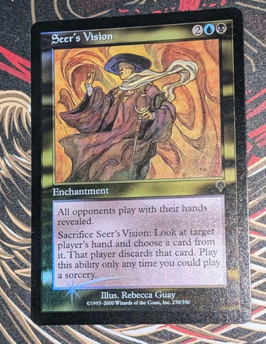 MTG *FOIL* Invasion Uncommon SEER'S VISION SP