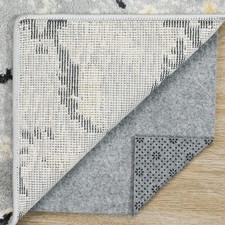 Premium Non Slip Rug Pad 5x8 Feet, 1/4" Thick Cushioned Rug Gripper for Hardw...