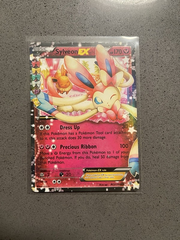 Pokemon Sylveon EX Ultra Rare Generations Radiant Collection MP