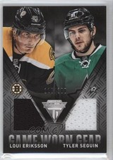 2013 Titanium Game-Worn Gear Combo Materials /300 Loui Eriksson Tyler Seguin 0c3