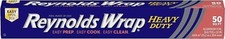 Wrap Heavy Duty Aluminum Foil Roll, Thick Heavy Duty Foil for Added Strength and