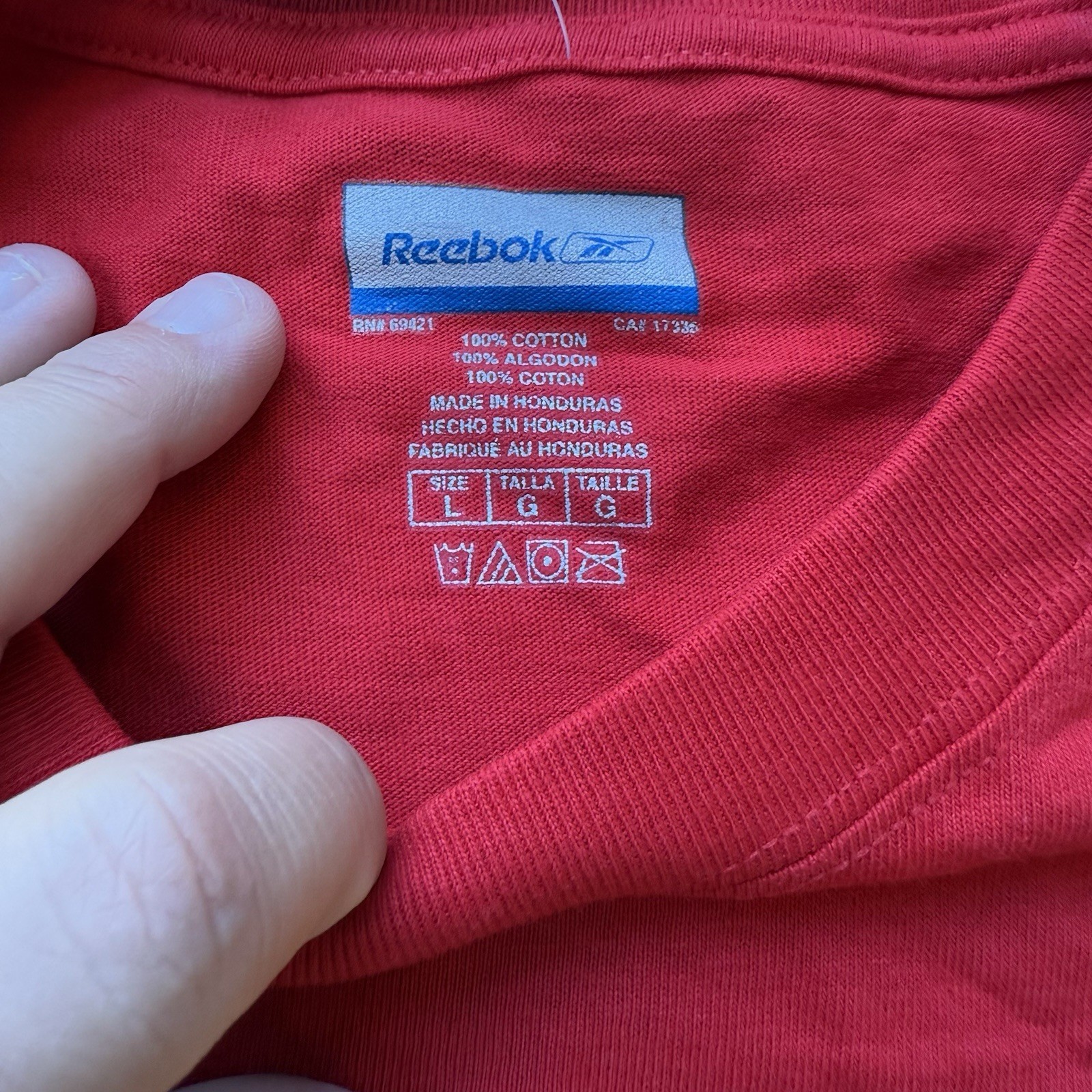 Deadstock Y2K Kansas City Chiefs VTG Arrowhead NOS Shirt Red Spellout L Cotton image 5